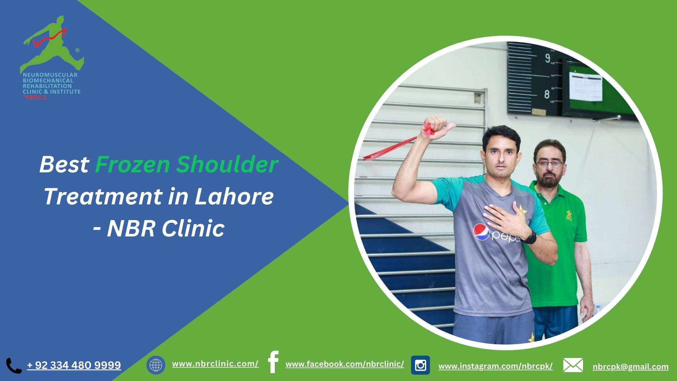 Best Frozen Shoulder Treatment in Lahore – NBR Clinic